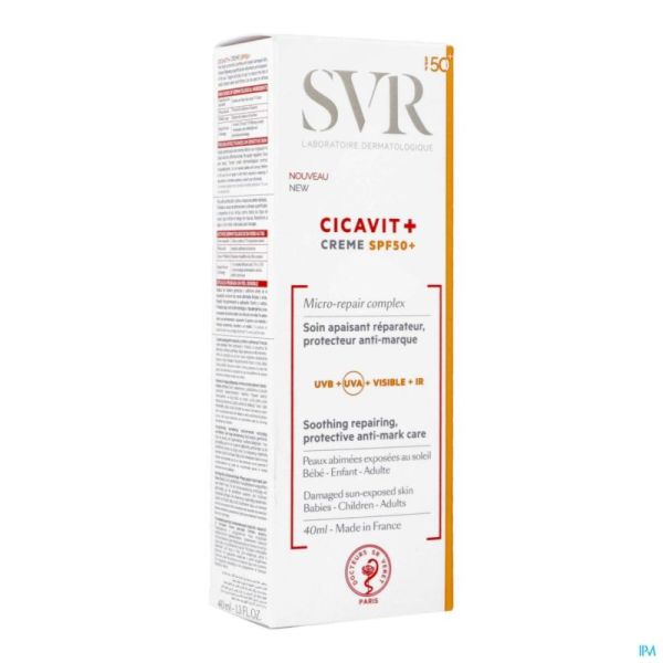 Svr Cicavit Creme Spf50 Tube 40ml