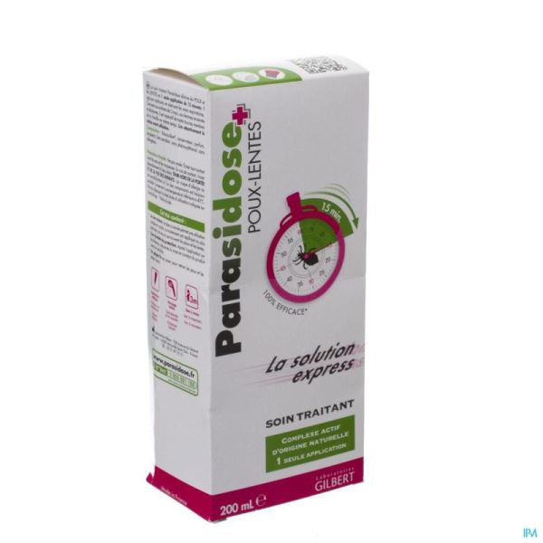 Parasidose Soin Traitant Tube 200ml