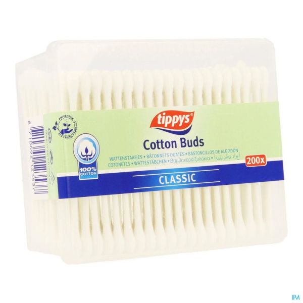 Tippys Coton Tiges Papier 200