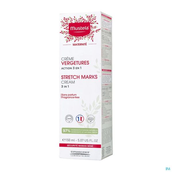 Mustela Mat Creme Vergetures S/parfum 150ml