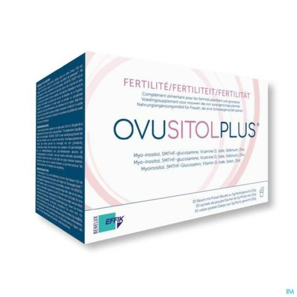 Ovusitol Plus Instant Pdr Pour Boisson Sach 30