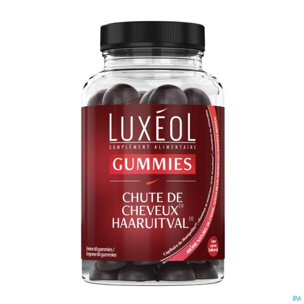 Luxeol Chute Cheveux Gommes 60