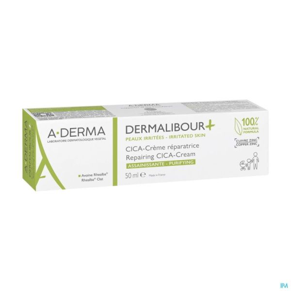 Aderma Dermalibour+ Cica Creme Reparatrice 50ml