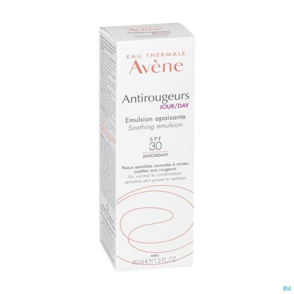 Avene Antirougeurs Jour Emulsion 40ml