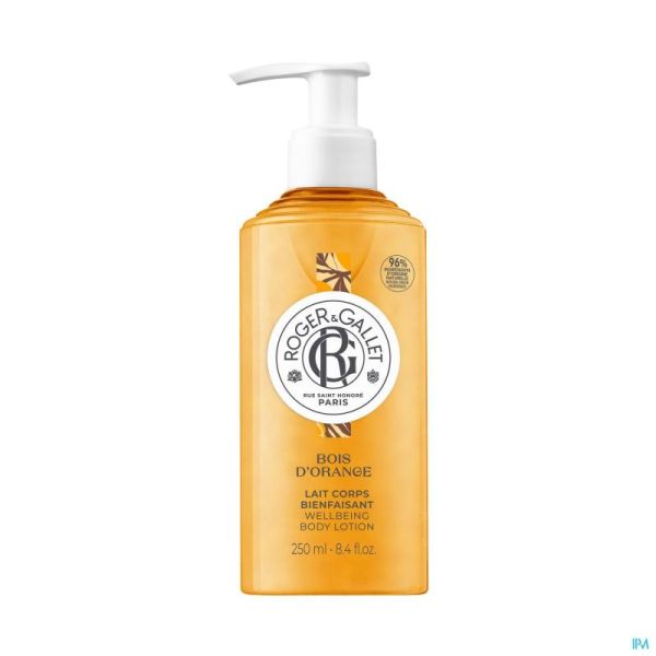 Roger&gallet Bois Orange Lait Corps 250ml