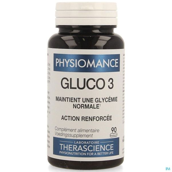 Gluco 3 Comp 90 Physiomance Phy318b