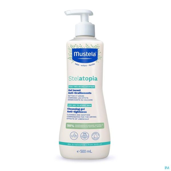 Mustela Pa Stelatopia Gel Lavant 500ml Nf