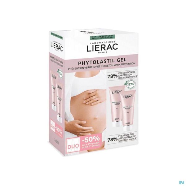 Lierac Phytolastil Gel S/parab. Duo 2x200ml 2e-50%