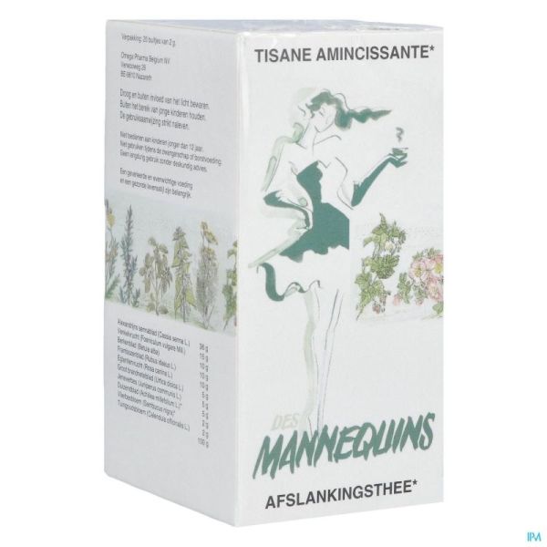 Mannequin Tisane Amincissante 20x2g