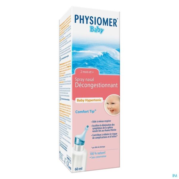 Physiomer Hypert. Baby Spray 60ml