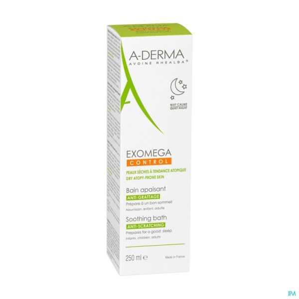 Aderma Exomega Control Bain Apaisant Fl 250ml